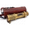 5MoonSun5's - Telescopio de latón pirata, telescopio decorativo plegable con