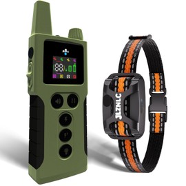 Dog Shock Collar - 4200FT Dog Training Collar with Remote Innovative IPX7 Waterproof with 4 Training Modes,Vibration and Shock,Rechargeable E-Collar for All Breeds