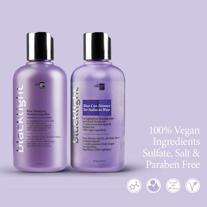 Oligo Professionnel Blacklight Blue Shampoo & Conditioner 8.5oz Duo Bundle