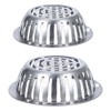 SUS304 Stainless Steel Roof Dome Drain Cover Strainer Anti-Clogging Atrium