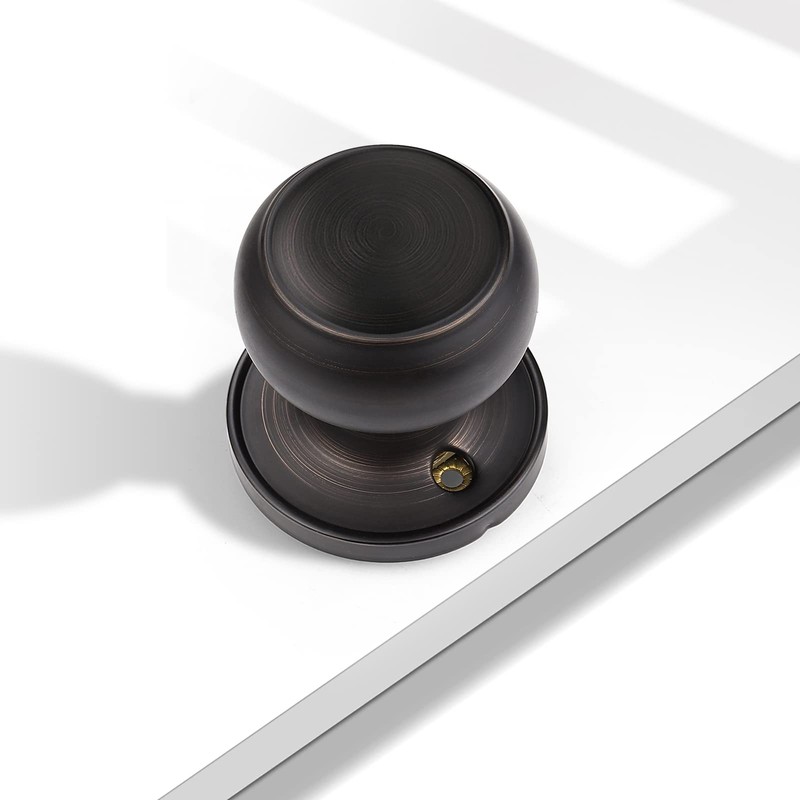 Probrico Dummy Door Knobs Half Door Handles for Closet French