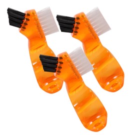 Healvian Multi-functional Mini Cleaning Brush 3 Pack Gentle on Dentures for Partial/full Dentures Easy to Use and Store