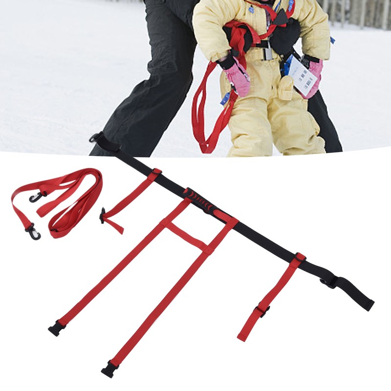 Children Ski Training Safety Ropes Adjustable Outdoor Skiing Harness Safety
