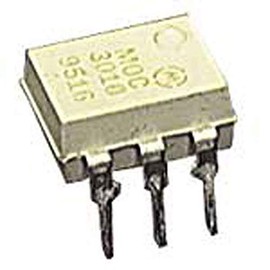 Major Brands MOC3021 Optocoupler Triac AC Output 1 Channel 400VDRM (Pack of 10)