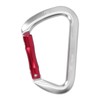 25KN Climbing Carabiner DShape Buckle Safety Equipment for Mountaineering HighAltitude