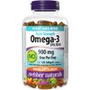 Webber Naturals Omega-3 900 mg Triple Strength, 120 Clear Enteric