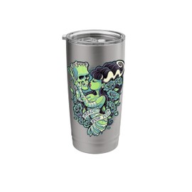 Frankenstein And Bride Made For You Stainless Steel Insulated Tumbler