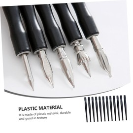 IWOWHERO 12pcs Comic Holder Plastic Dip Pen Holders for Art Drawing Writing Supplies Easy Installation Thin Line Creation Professional Craftsmanship