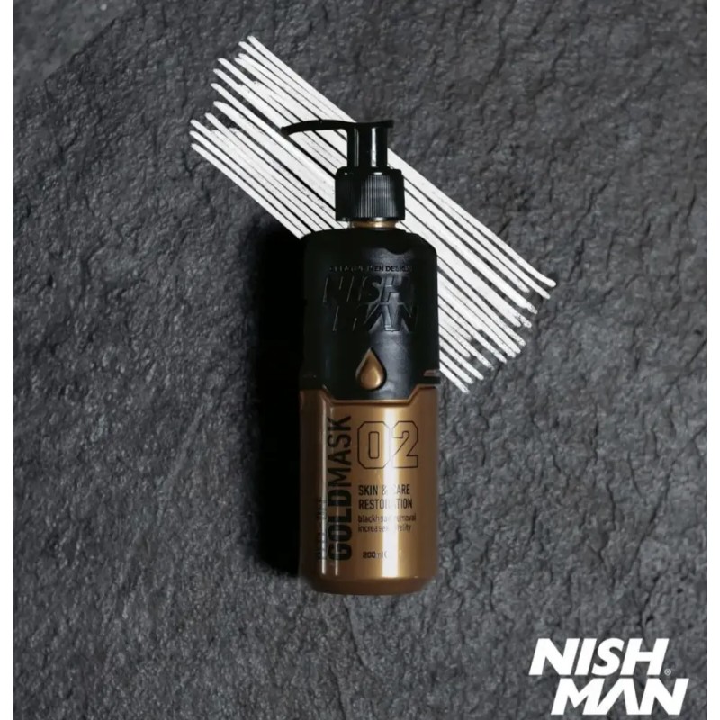 Mascarilla Gold Nishman Peel - Off Anti Acné Puntos Negros