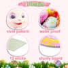 Heyigrow Easter Bunny Decorations Yard Signs Colorful Backdrop with Stakes