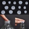 GORGECRAFT Pack of 60 Plastic Bottle Caps in 3 Sizes