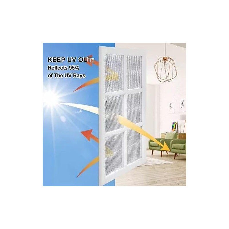 Reflectix Foil Double Insulation Reflective Window Shutter KIT + Adhesive