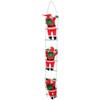 Santa Ladder Heliltd Christmas Tree Ornament Santa Claus Doll for