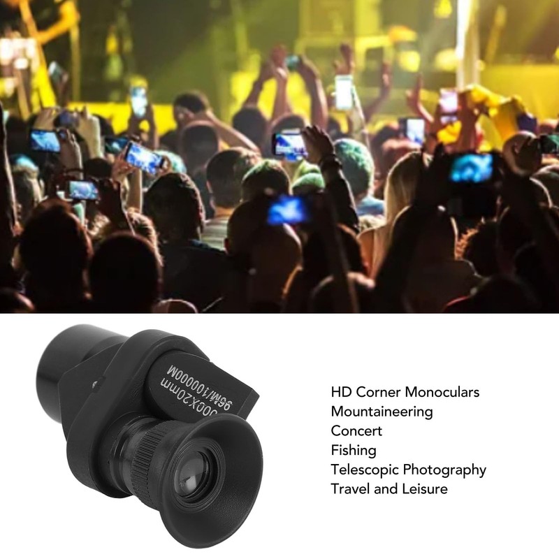 Pocket Monocular Telescope, 1000 x 20 Portable Monocular with 8x