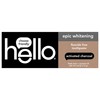 hello hello Activated Charcoal Epic Whitening Fluoride Free Toothpaste, Fresh