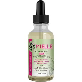 Mielle Organics Rosemary Mint Light Scalp & Hair Strengthening Oil, 2 Ounce