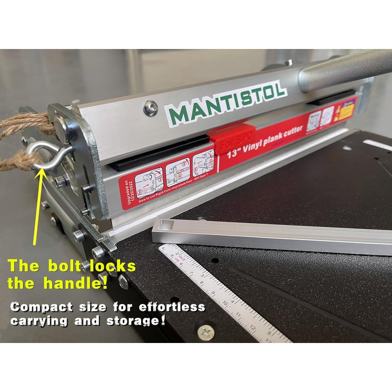 8.8" Pro Vinyl Floor Cutter, Cuts All Types, LVP, SPC,