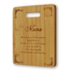 OYIWINMI Mama Geburtstagsgeschenk Bambus Schneidebrett Geschenk für Mama von Tochter