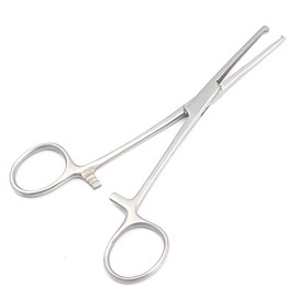 OdontoMed2011 KOCHER Forceps 5.5" 1X2 Straight German Grade ODM