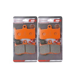 Lefossi Carbon Fiber Motorcycle Brake Pads Front Rear For Victory Cross Country 8 Ball Cory Ness Cross Country 2011 2012 FA347F FA347F FA196R