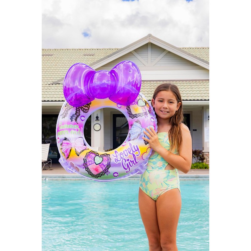 Igarashi RLC-70RV Float Ring, 27.6 inches (70 cm), Purple Lace
