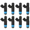 Fuel Injectors 4 Holes Engine Fuel Injectors Set of 8