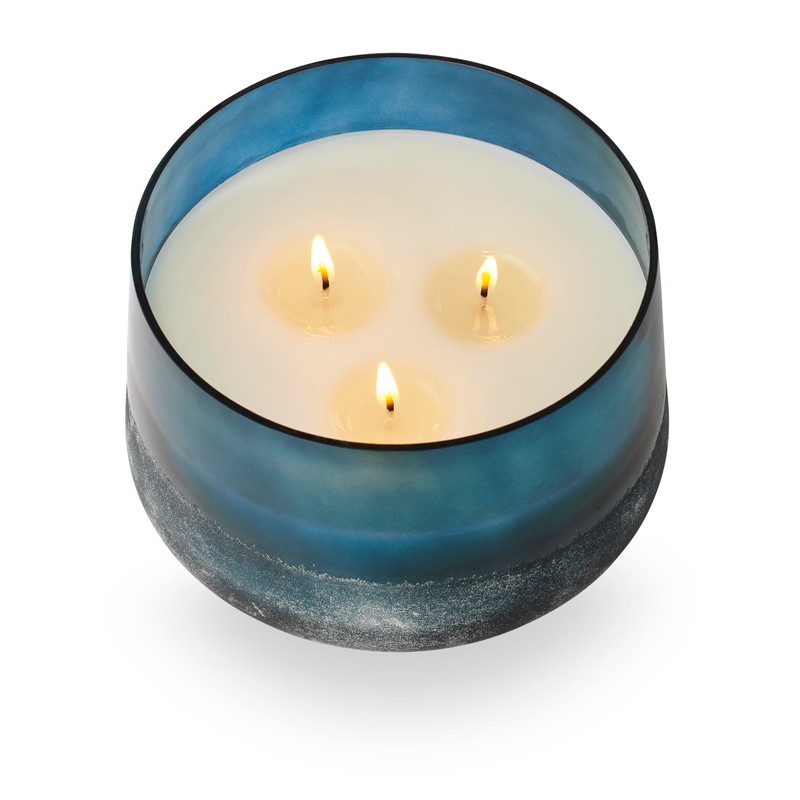 ILLUME Beautifully Done Hidden Lake Large Baltic Glass Candle