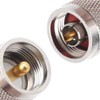 TengKo N Plug to UHF PL-259 PL259 Plug Coaxial Adapter