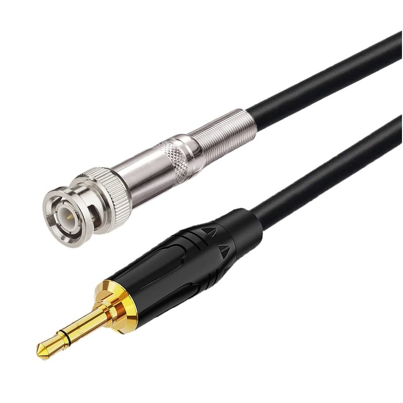 RedYutou BNC Male to 3.5mm Mono 1/8" TS Stereo Plug