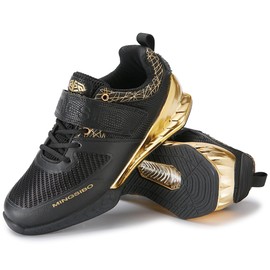 Men's Weight Lifting Shoes for Squatting and Deadlifting High Stability Comfortable Squat Shoes for Men Upgraded Grip and Support Ideal for Weight Training Weightlifting and Strength Training