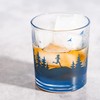 Gone For a Run Running Lowball Glass | Happy Hour