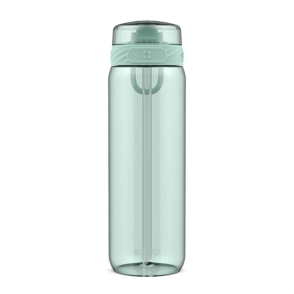 Ello Cooper BPA-Free Tritan Water Bottle with Anti-Microbial Straw, 28 oz, Yucca