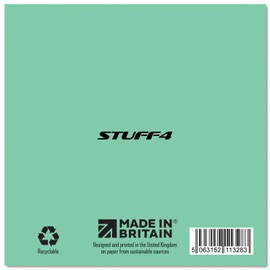 Stuff4 Cute China Anniversary Card for Boyfriend Girlfriend - 20 Years Together - Happy 20th Wedding Anniversary Cards for Women Men, 5.7 x 5.7 Inch Greeting Cards for Twentieth Anniversaries