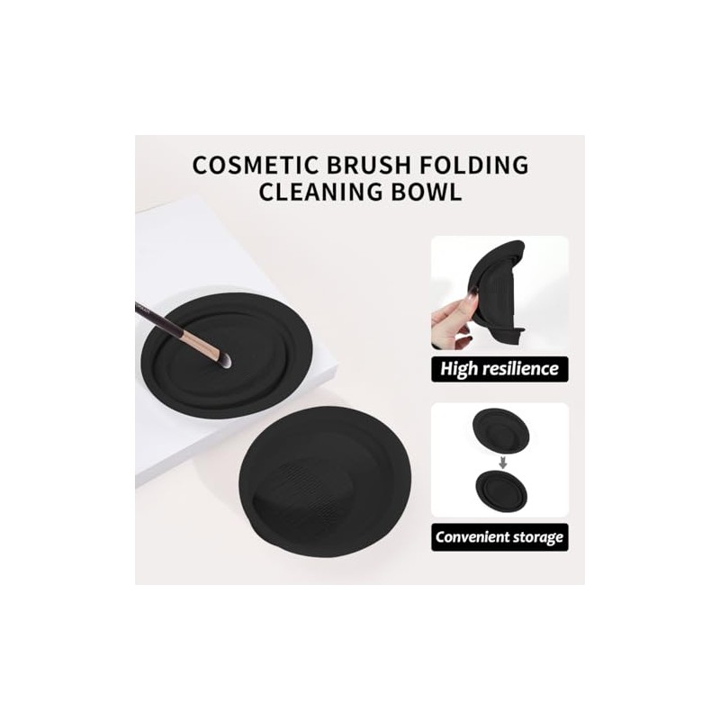 MAANGE 49 Piece Brochas para Maquillaje Profesional con Bolsa Set