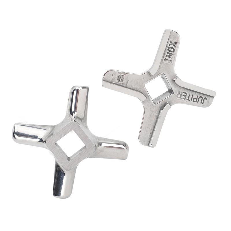 2PCS Meat Grinder Blade Knife Cutter Stainless Steel Easy Replacement