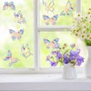 HyzaPhix Window Clings Anti-Collision Suncatcher Sticker Stained Glass Window Film