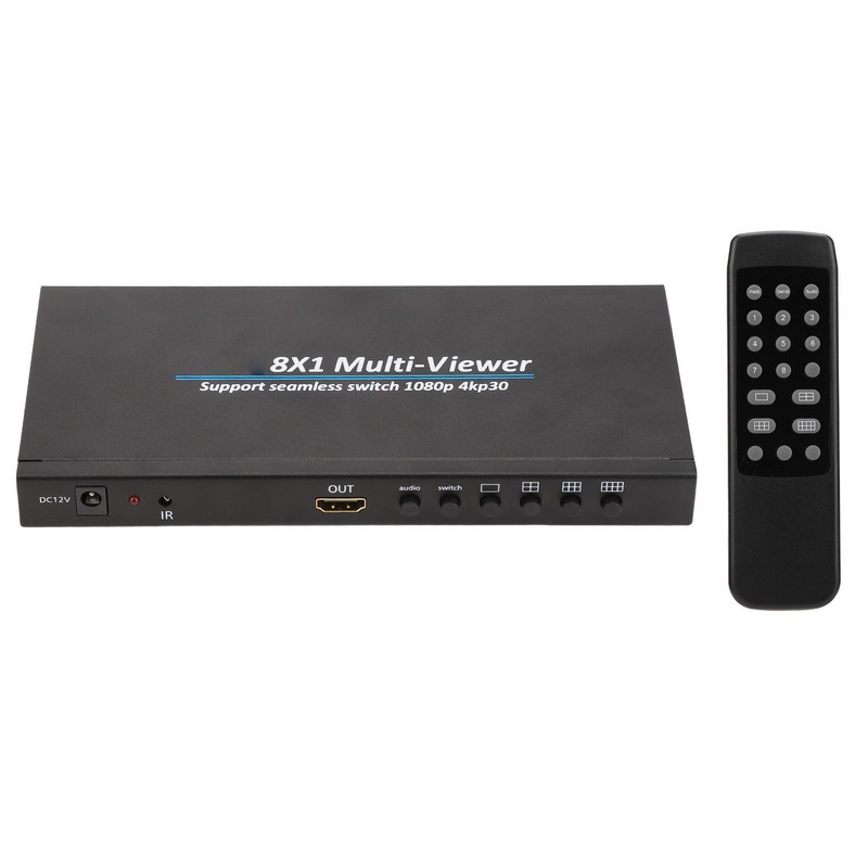Multi Viewer Screen Divider 8x1 HD Multimedia Interface Screen Spliter