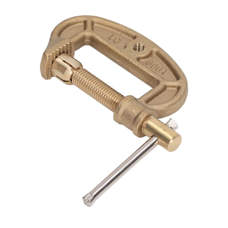 Welding Ground Clamp Brass Good Electrical Conductivity Anti Oxidation G