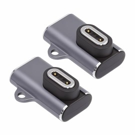 cablecc 2 unids/lote USB tipo C a 2 pines magnético reloj inteligente cargador adaptador compatible con IMOO Z6 Z6S Z6Pro z7 Z7A Z7S Z8 Z8A Z9 Z10 Z11