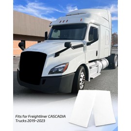 Cabin Air Filter W2084001 Fit for Freightliner CASCADIA Trucks 2019-2023 Replace BOA84032457001，PA30107, AF55836, 48FP36 Water Wash Sponge Filter Element 2PCS