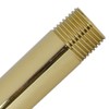 Westbrass D12112-01 12" x 1/2" IPS Brass Pipe Nipple, Polished