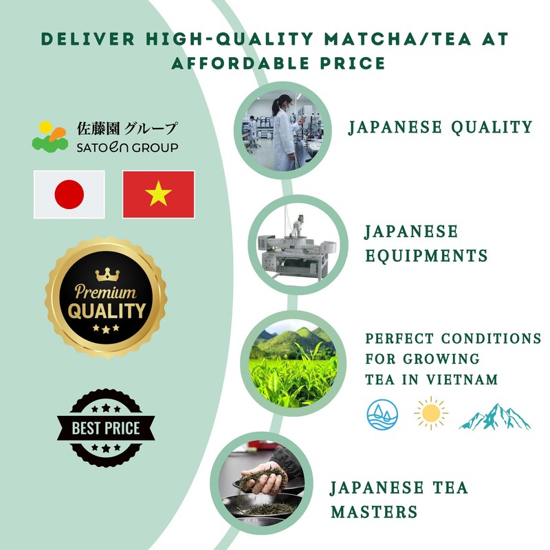 Satoen Jasmine Ceremonial Grade Matcha Powder - Matcha Ceremonial Grade