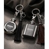 Pips Pocket Flask Keyring (SQUARE)