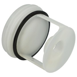 vhbw Fluff Screen Compatible with Whirlpool TDLR 60113, TDLR 60210, TDLR 60211, TDLR 60220, TDLR 60221 Washing Machine, Dryer - 2.2" Sealing Ring