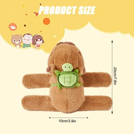 XPJBKC Snap Bracelet Children, Plush Toy, Cuddly Toy Snap Bracelet Gifts, Plush Toy Swatter Bracelet Children Small Gift for Children, Plush