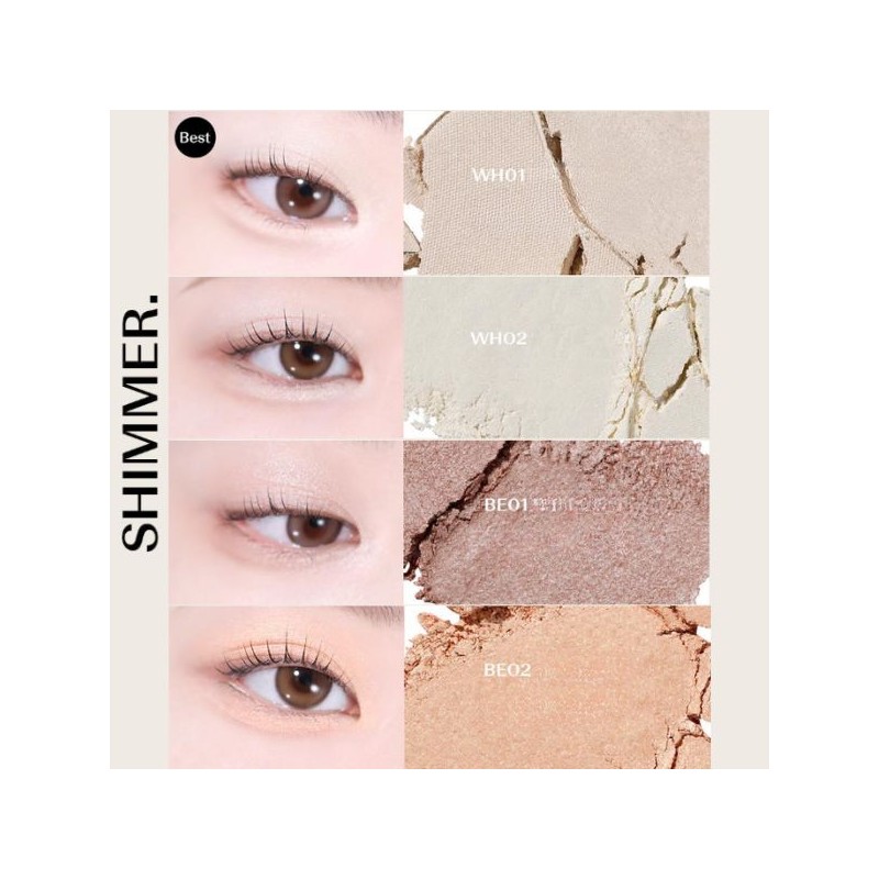 THE SAEM Saemmul Single Shadow 2g, Color:CR01 (Shimmer)