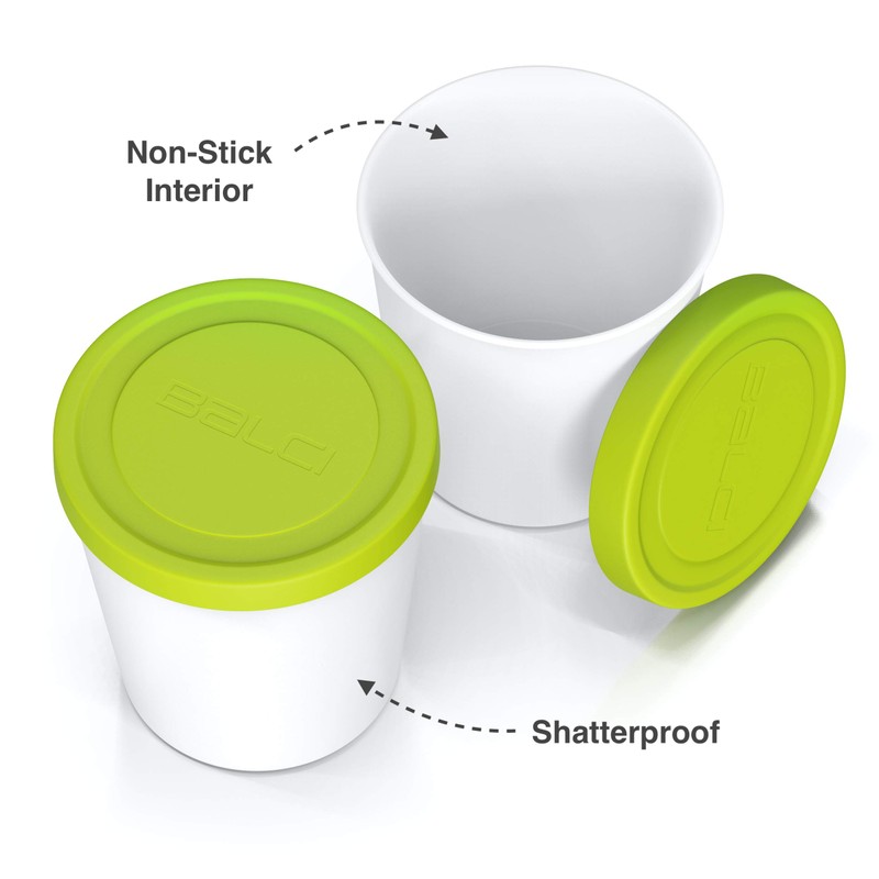 BALCI - Premium Ice Cream Containers (2 Pack - 1