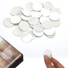 Bewudy 50 PCS Glass Table Top Anti Slip Pads, 0.98"