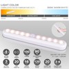 STAR-SPANGLED 11” Motion Sensor Lights Indoor AA Battery Operated, Stick