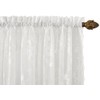No. 918 Alison Floral Lace Sheer Rod Pocket Curtain Panel,